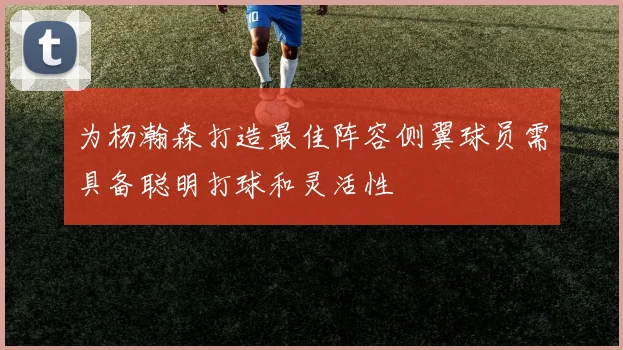 为杨瀚森打造最佳阵容侧翼球员需具备聪明打球和灵活性