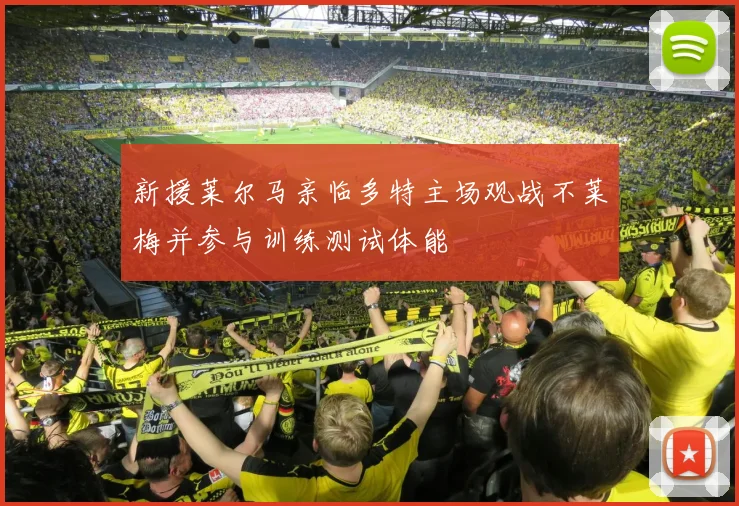 新援莱尔马亲临多特主场观战不莱梅并参与训练测试体能