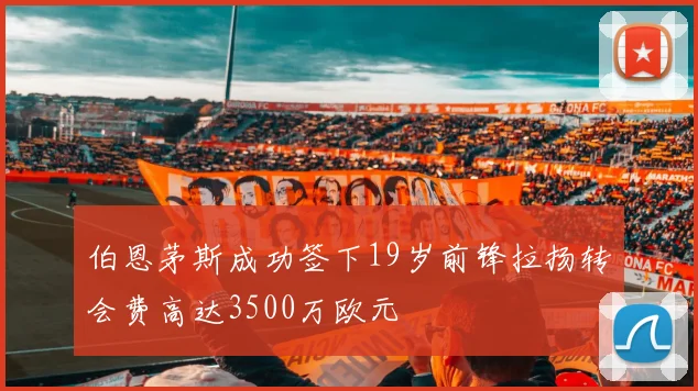伯恩茅斯成功签下19岁前锋拉扬转会费高达3500万欧元